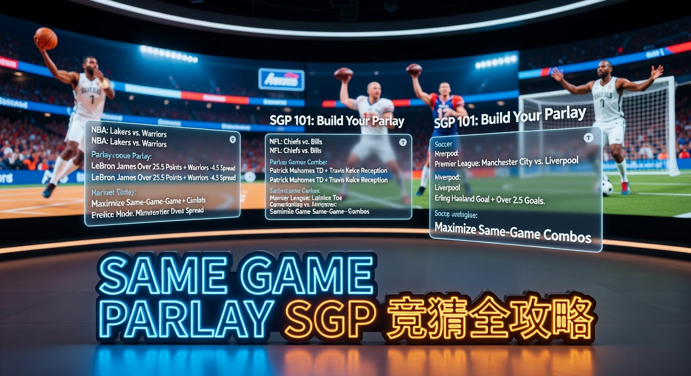Same Game Parlay (SGP)：体育博彩创新玩法解析